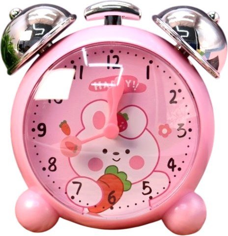 

Настольные часы ILikeGift Chiming silver HL-4560-04 (розовый)