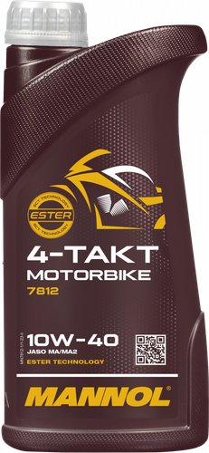 Моторное масло Mannol Motorbike 4-Takt 10W-40 1л