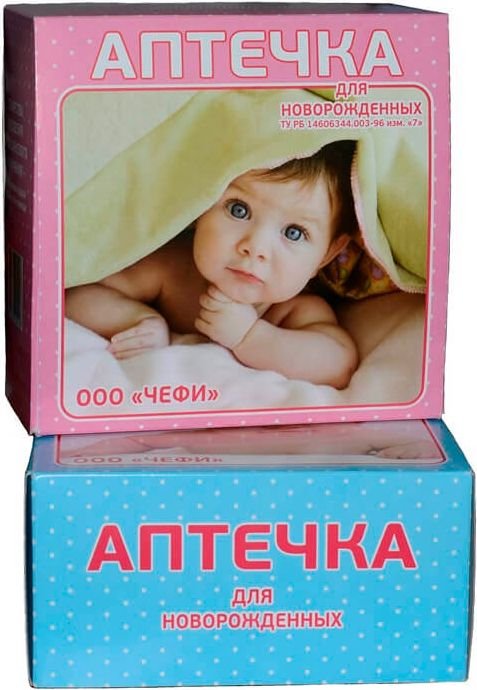 

Аптечка Чефи Для новорожденных (новая комплектация)