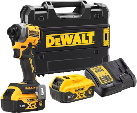 

Винтоверт DeWalt DCF850P2T (с 2-мя АКБ 5 Ач, кейс)