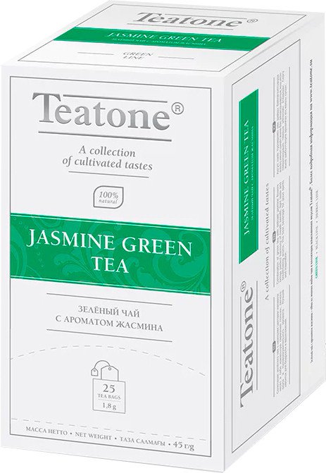 

Зеленый чай Teatone Jasmine Green Tea - Зелёный чай Жасмин 25 шт