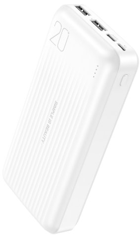 Внешний аккумулятор XO PB302 20000mAh (белый)