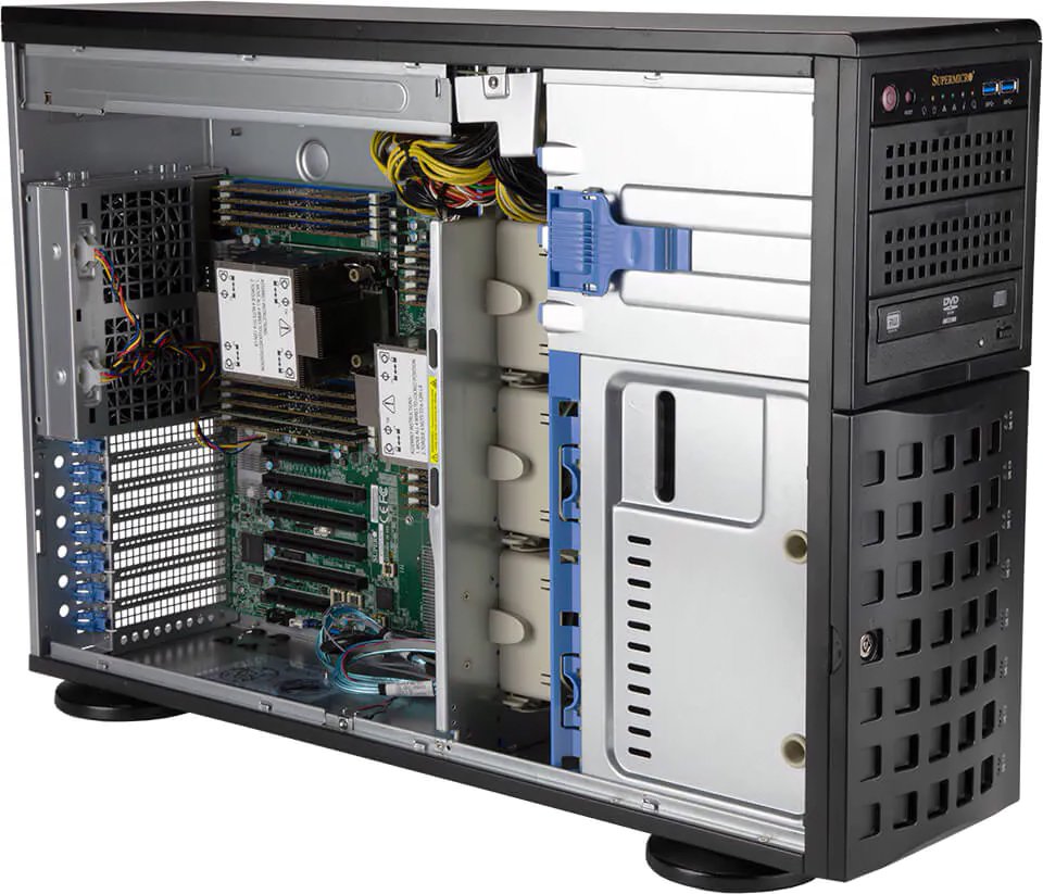 

Корпус Supermicro SuperServer SYS-740P-TRT