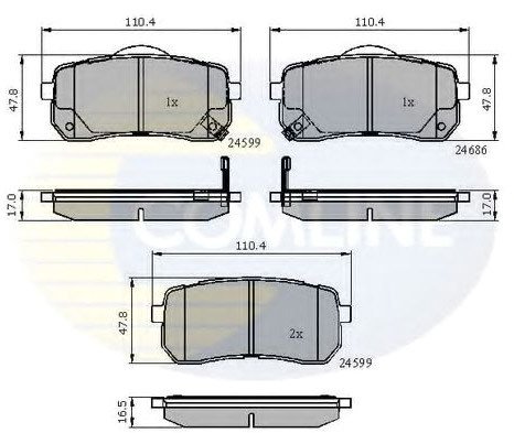 Comline CBP31675