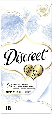 

Прокладки ежедневные Discreet Skin Love Multiform Single (18 шт)