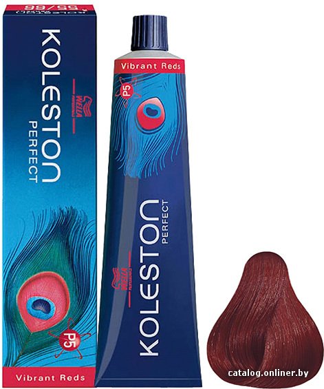 Крем-краска для волос Wella Professionals Koleston Perfect 55/46 интенсивный светло-коричневый