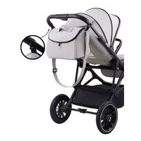 Универсальная коляска Chiccolino Gold (3 в 1, светло-серый)