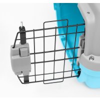 Переноска Sima-Land Неон 9343368 (серый/голубой)