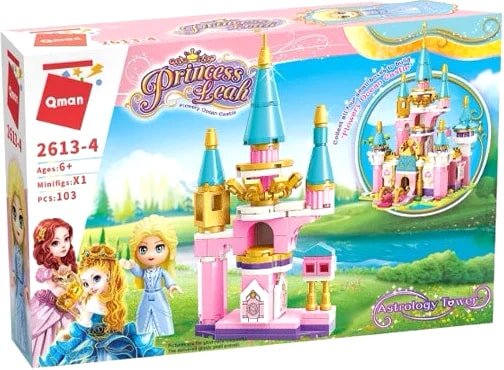 

Конструктор Qman Princess Leah 2613-4 Башня астрологии