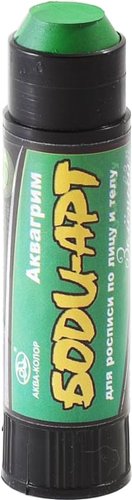 Аквагрим Аква-Колор Боди-арт 15 гр (зеленый)