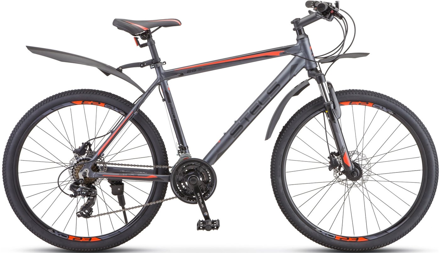 

Велосипед Stels Navigator 620 D 26 V010 р.14 2020 (антрацит)