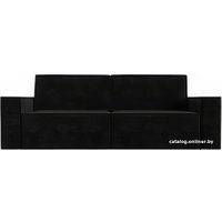 Диван Лига диванов Куба (велюр черный)