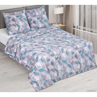 2-спальный комплект постельного белья АртПостель Серебряные листья 504 (двуспальный)