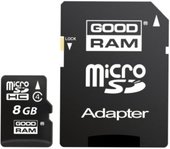 microSDHC (Class 4) 8GB + адаптер [M40A-0080R11]