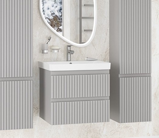 

Brevita Тумба с умывальником Victory 60 VIC-07060-0302Я+11060-KL