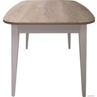 Кухонный стол Васанти плюс Дорн ДН-10 (дуб небраска натуральный/белый)