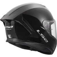 Мотошлем LS2 FF820 Rapid III Solid (S, черный глянцевый)