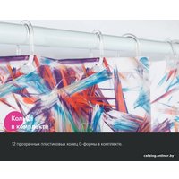 Шторка-занавеска для ванны IDDIS Base BX05P18i11