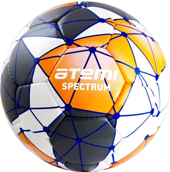 

Футбольный мяч Atemi Spectrum PU (5 размер, белый/черный/оранжевый)