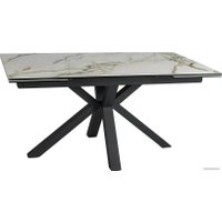 Кухонный стол Signal Columbus amber COLUMBUSBC160 (белый/черный)