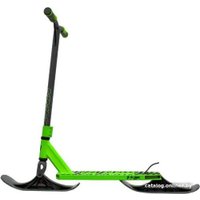 Самокат на лыжах Plank Triton P20-TRI100G+SKI (зеленый)