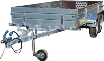 Двухосный прицеп Вектор ЛАВ 81013 двухосный, с высоким бортом (3500х1500х3800)