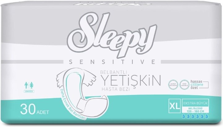

Подгузники для взрослых Sleepy Adult Diaper Xlarge (30 шт)