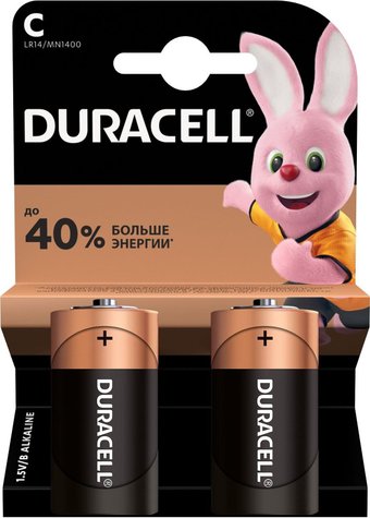 DURACELL Basic LR14 2 шт