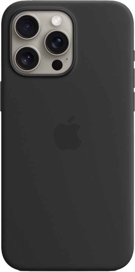 

Чехол для телефона Apple MagSafe Silicone Case для iPhone 15 Pro Max (черный)