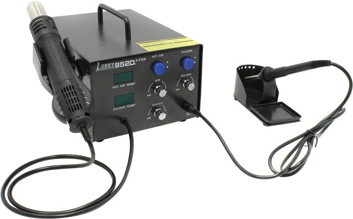 

Паяльная станция Lukey 852D+Fan