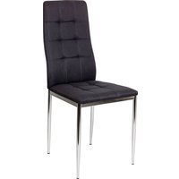 Стул AksHome Sky (темно-серая ткань Seattle 007/хром)