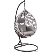 Подвесное кресло AksHome Hawaii (серый/серо-бежевый)