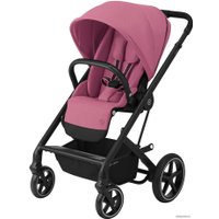 Универсальная коляска Cybex Balios S Lux 2020 (2 в 1, черная рама, magnolia pink)