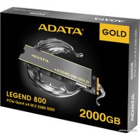 SSD ADATA Legend 800 Gold 2TB SLEG-800G-2000GCS-S38