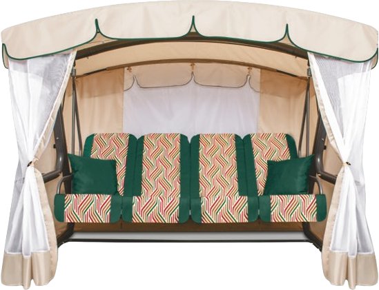 

Садовые качели Arno-Werk Эдем Премиум 76 2017-КД-59/П (зеленый)