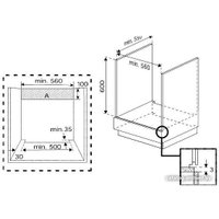 Электрический духовой шкаф BEKO BBIR13301BC в Пинске