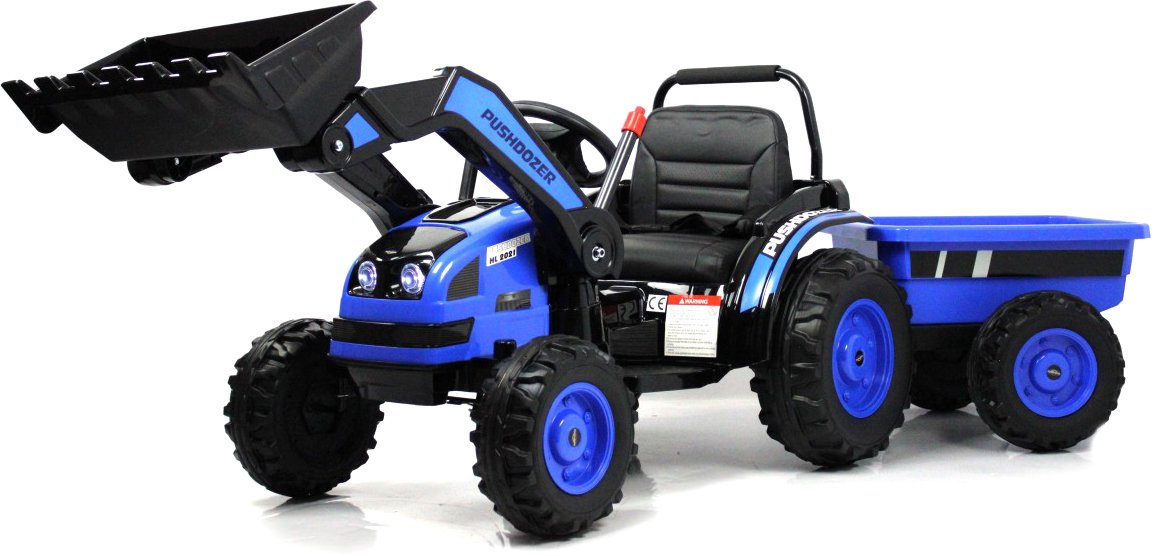 

Электротрактор RiverToys HL395 (синий)