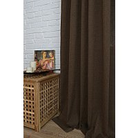 Комплект штор Delfa СШД-050 Icaro/86 (160x250, коричневый/marron)