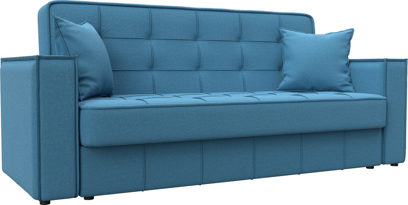 

Диван Лига диванов Лига-068 книжка 129833 (рогожка амур 10 голубой)