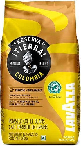 Lavazza iTierra! Colombia в зернах 1 кг