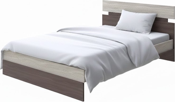Кровать PROxSON Milton 90x190 (ясень шимо светлый/ясень шимо темный)