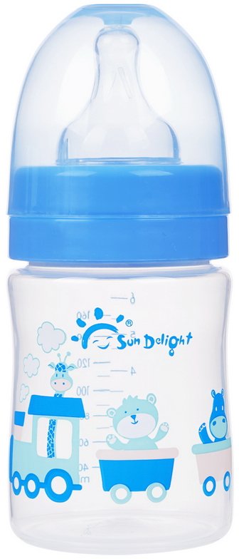 

Бутылочка для кормления Sun Delight 31565 (160 мл, синий)