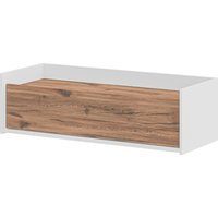 Тумба Неман мебель Модена МН-048-09-Ц3 (дуб эллисон темный/белый гладкий)