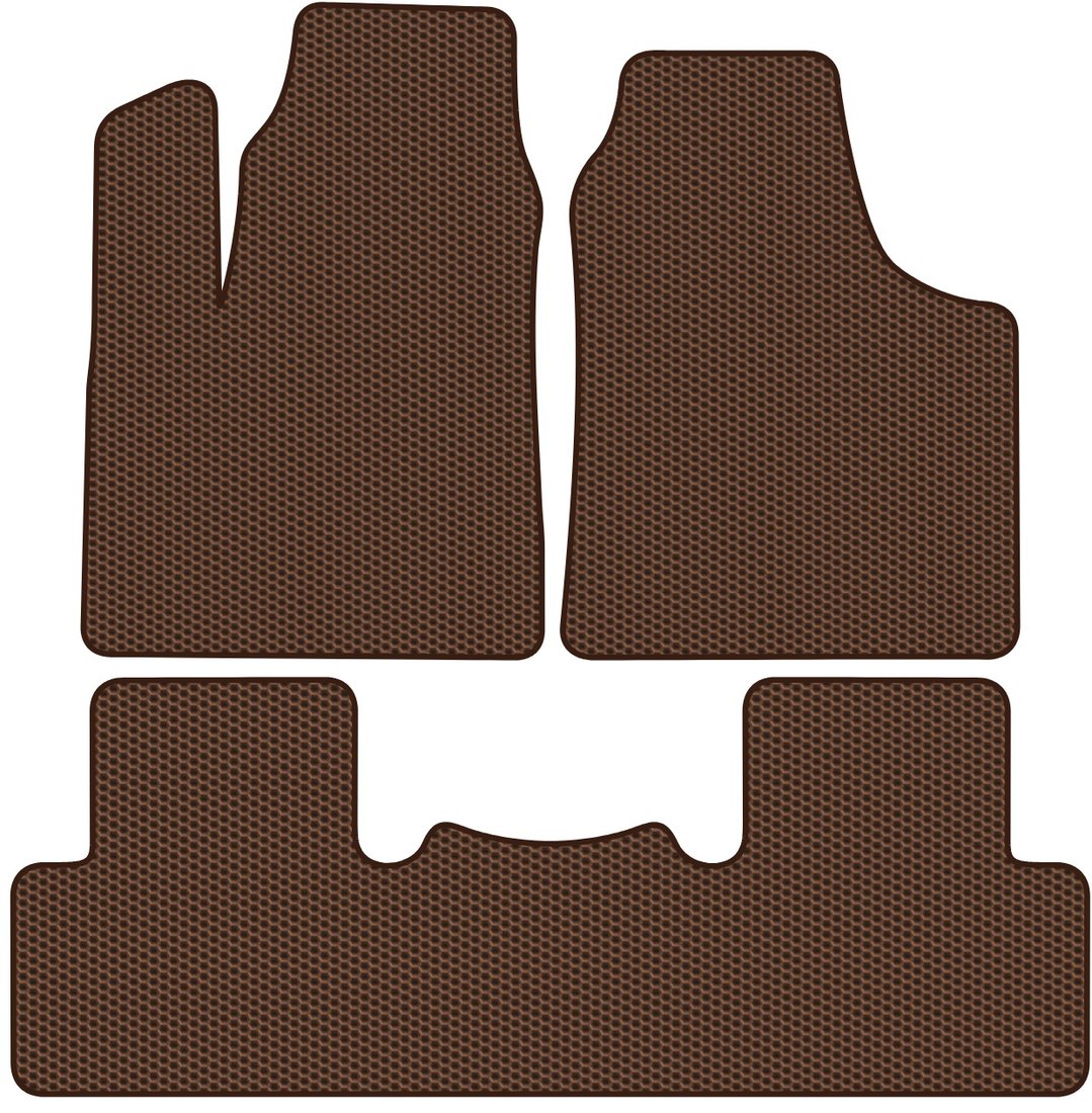 

Комплект ковриков для авто Alicosta Aito M7 I (suv / Гибрид) 2022 - Н.В. (коричневый, сота)