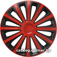 Набор колпаков на диски Versaco Trend 15" 15TRENDRB (4шт, красный/черный)