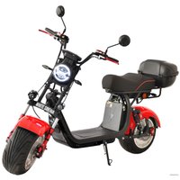 Электроскутер White Siberia CityCoco WS-Pro Max 3950W 21Ah (с красными брызговиками)
