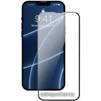 Защитное стекло Case 3D Rubber для 3D для Apple iPhone 13 Mini (черный глянец)