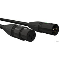 Кабель Greenconnect Russia GCR-53377 XLR M - XLR F (20 м, черный)