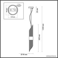 Подвесная люстра Odeon Light Flambi 4847/2