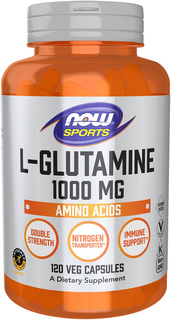 

БАД Now Foods L-Glutamine 1000 мг (120 veg капсул)